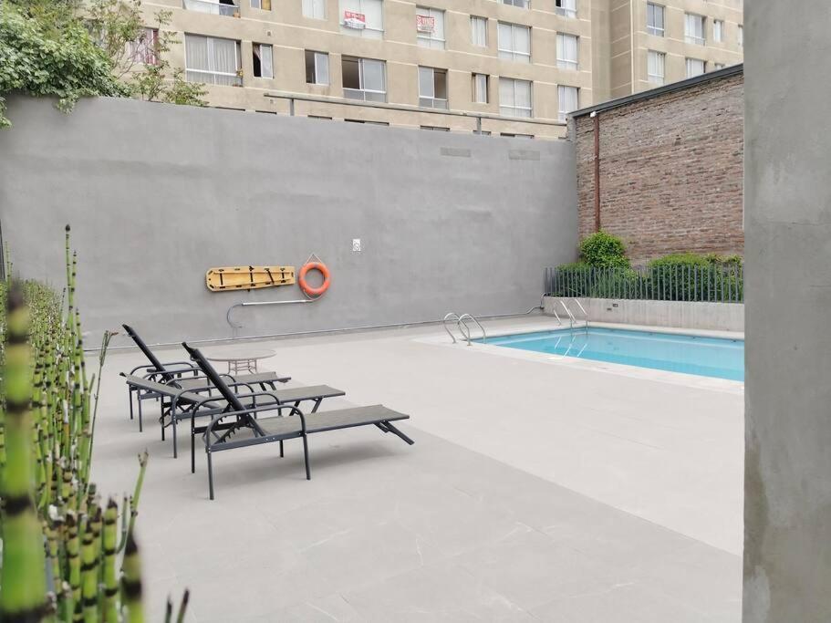 Luminoso Y Lindo Depto Con Balcon Apartment Santiago